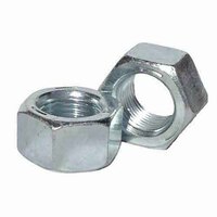 5HNF716 7/16"-20 Grade 5, Finished Hex Nut, Med. Carbon, Fine, Zinc  (Import)